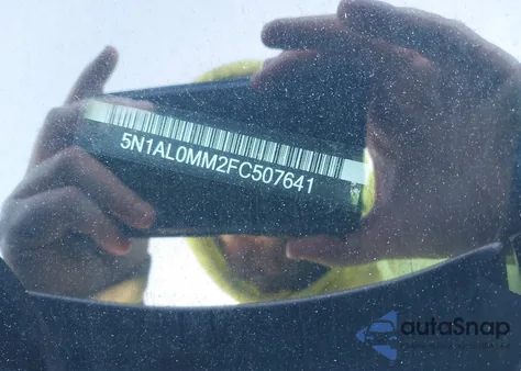 2015 Infiniti Qx60 из США, поврежденный, VIN 5N1AL0MM2FC507641